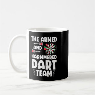 Bewaffnete und Hammermattteam-Quotenspiele Kaffeetasse