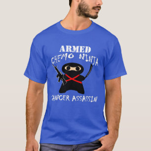 Bewaffnetes Chemo Ninja T-Shirt