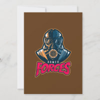 Bewaffnetes Streitkräfte-Gaming-Emblem | Taktische