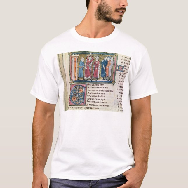Bewaffnung eines Ritters T-Shirt (Vorderseite)