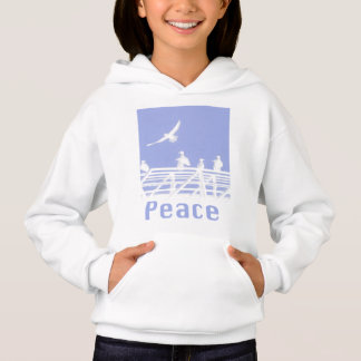Bewahre Frieden aktiv in unserer Welt Druck  Hoodie