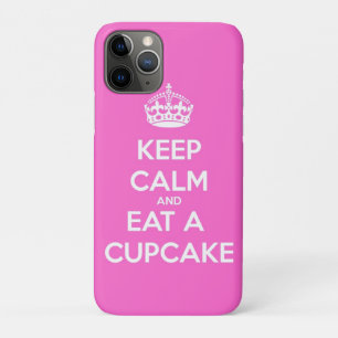 Bewahre Ruhe und iss einen Cupcake Case-Mate iPhone Hülle