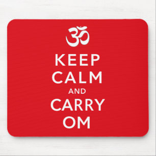 Bewahre Ruhe und Mach weiter Bewahre Ruhe und Mach Mousepad