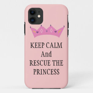 Bewahre Ruhe und rette die Prinzessin Case-Mate iPhone Hülle