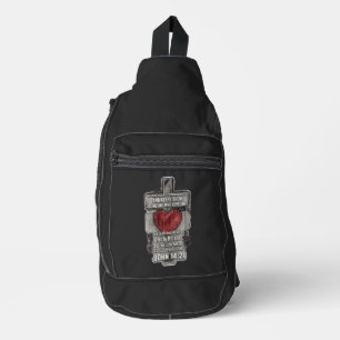 Bewahre SEINE Gebote Crossbody Bag