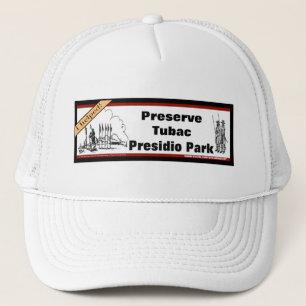 Bewahren Sie den Presidio-Hut Truckerkappe