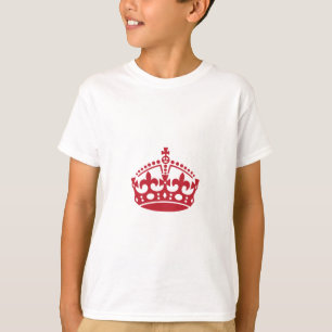 Bewahren Sie die rote Siegeskrone ruhig T-Shirt