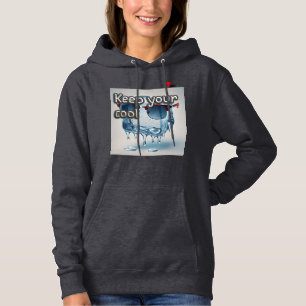 Bewahren Sie Ihre kühle Eiswürfel lustige Sonnenbr Hoodie