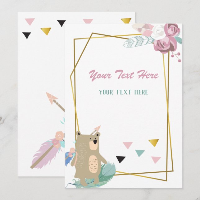 Bewahren Sie jede Einladung zu Veranstaltungen auf (Vorne/Hinten)