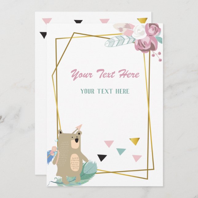 Bewahren Sie jede Einladung zu Veranstaltungen auf (Vorne/Hinten)