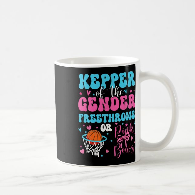 Bewahrer der geschlechtsspezifischen freien Pfeile Kaffeetasse (Rechts)