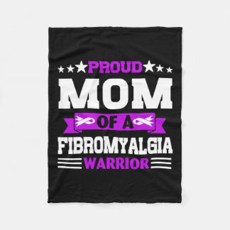 Bewährte Mama Krieger einer Fibromyalgie Bewusstse Fleecedecke