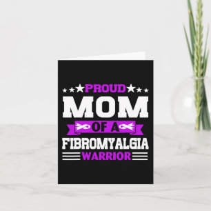 Bewährte Mama Krieger einer Fibromyalgie Bewusstse Karte