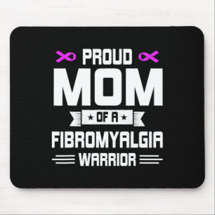 Bewährte Mama Krieger einer Fibromyalgie Bewusstse Mousepad