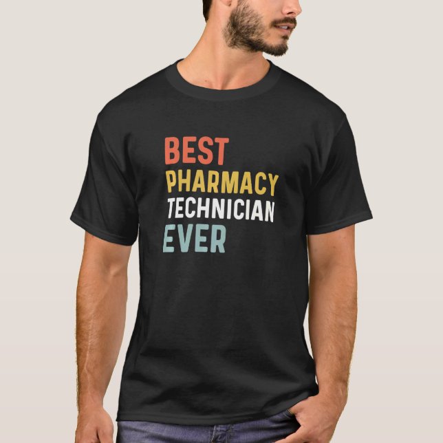 Bewährte Pharmacy Tech je Spaß Pharmacy Week Appre T-Shirt (Vorderseite)