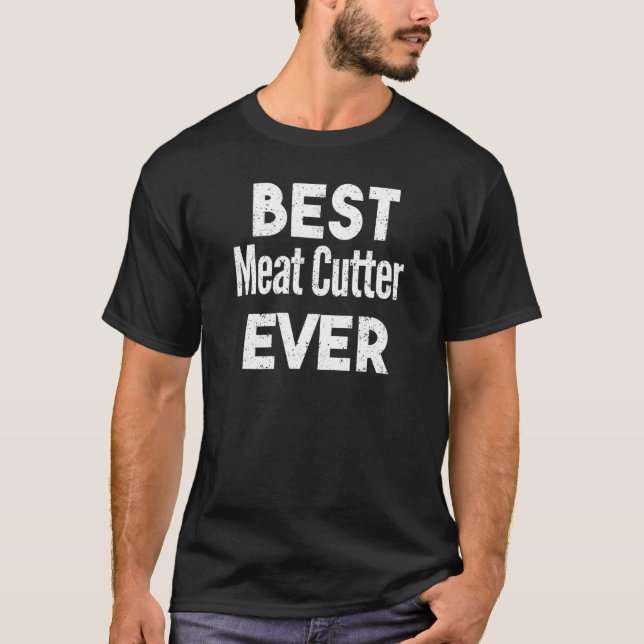 Bewährter Fleischschneider je 1 T-Shirt (Vorderseite)