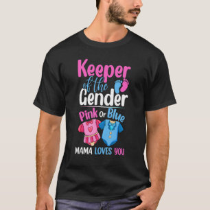 Bewahrung der Liebe zwischen Rosa und Blau T-Shirt