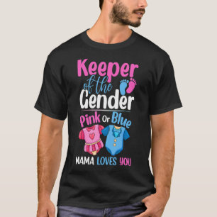 Bewahrung der Liebe zwischen Rosa und Blau T-Shirt