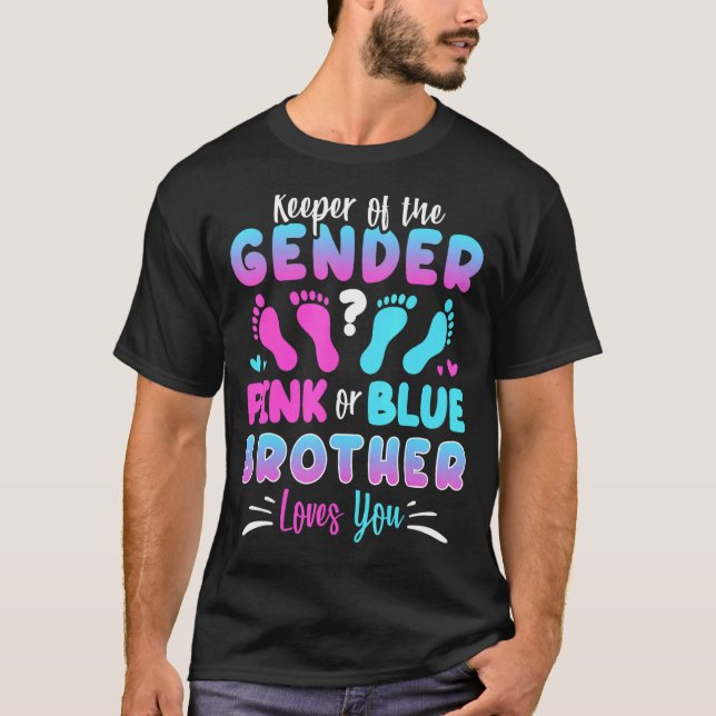 Bewahrung der Lieben Rosa oder Blauer Bruder T-Shirt (Vorderseite)