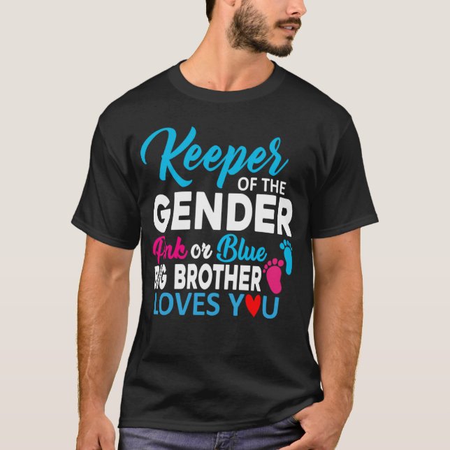 Bewahrung der Lieben Rosa oder Blauer Bruder T-Shirt (Vorderseite)