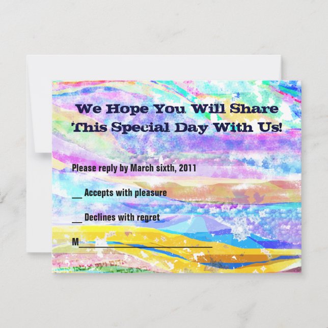 Bewahrung der Tora Bar Mitzvah Ermahnung RSVP Karte (Vorderseite)