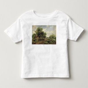 Bewaldete Flusslandschaft Kleinkind T-shirt