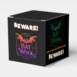 BEWARE Bat Wool Halloween-Party Niedlich Spooky Ca Geschenkschachtel