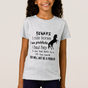 BEWARE - I RIDE HORS - T-Shirt