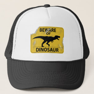 Beware of Dinosaur (damaged) Truckerkappe