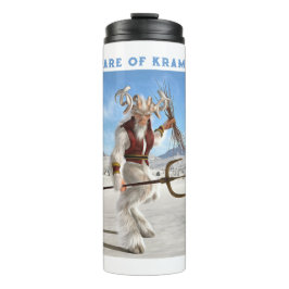 Beware of Krampus! Thermosbecher