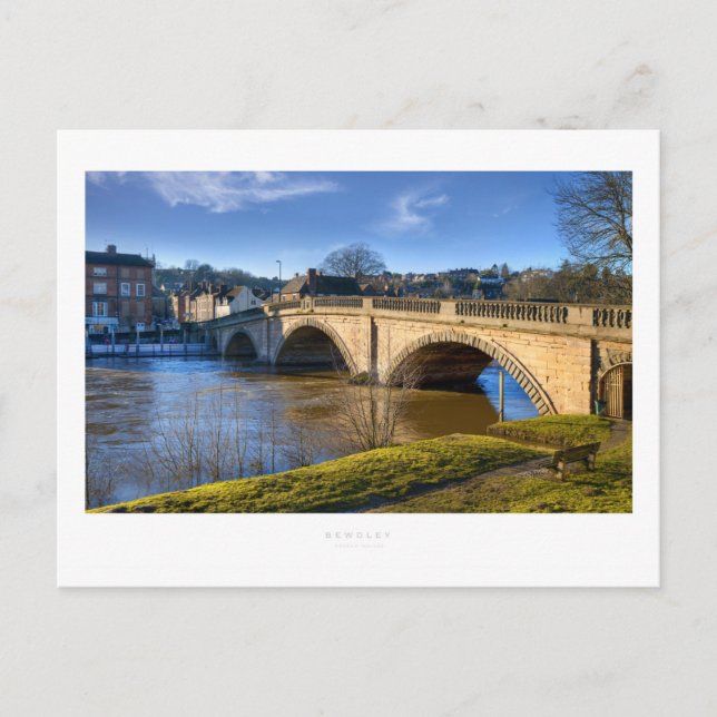 Bewdley Postkarte (Vorderseite)