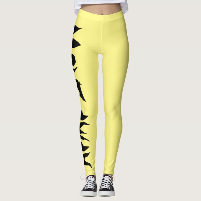 Beweg dich fort leggings (Vorderseite)