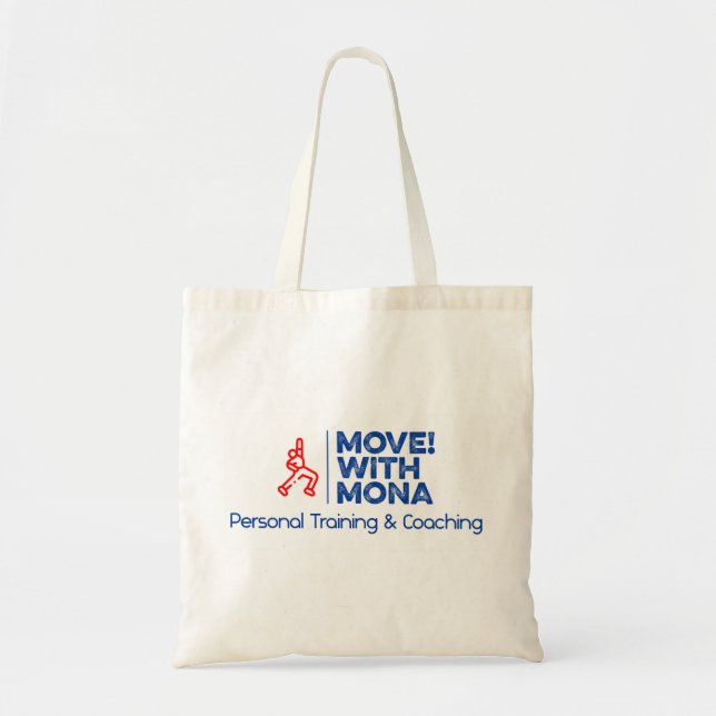 Beweg dich! Mit Mona Tote Bag Tragetasche (Vorne)
