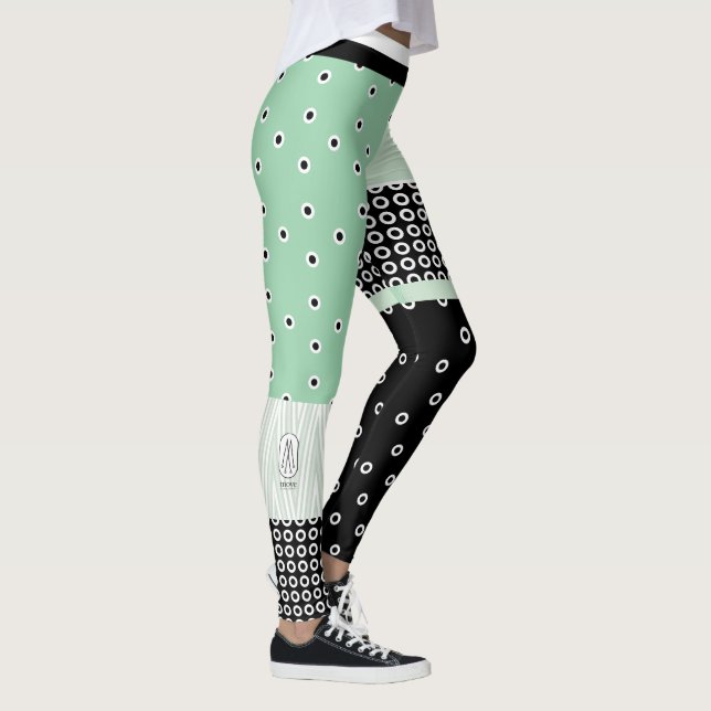 Bewegen Sie Schongebiet-Leggings Leggings (Rechts)
