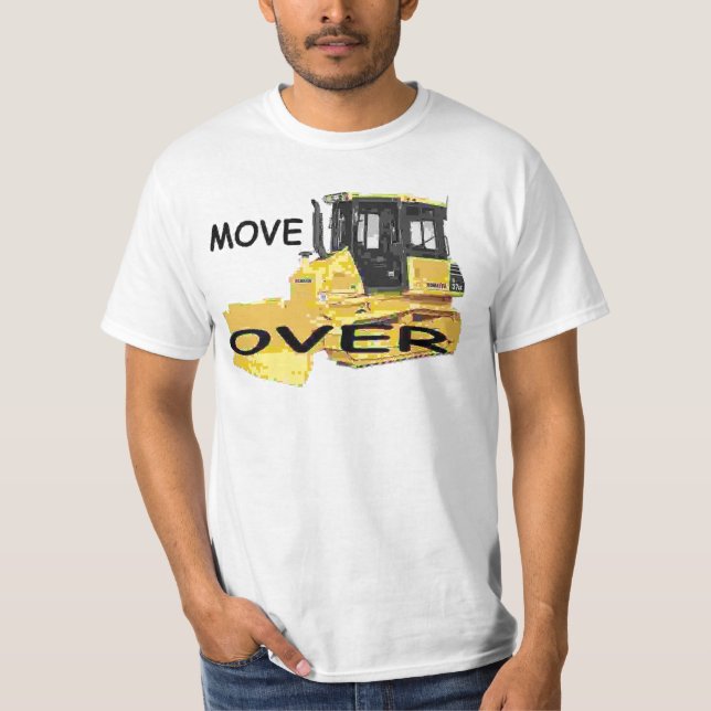 bewegen Sie sich über T-Stück T-Shirt (Vorderseite)