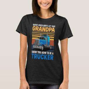Bewegen über Jungs Ließ diesen Großvater zeigen Ih T-Shirt