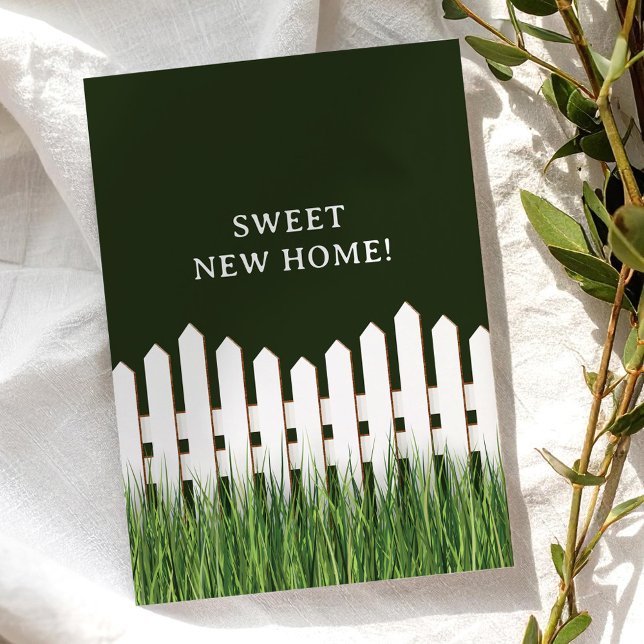 Bewegende Ankündigung mit weißem Zaun (Von Creator hochgeladen)