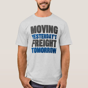 Bewegliche Fracht von gestern morgen (Eisenbahn) T-Shirt