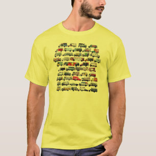 Bewegliche Leinwände: Bucht-Bereichs-Graffiti-LKW T-Shirt