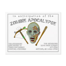 Bewegliche lustige neue Adresse des