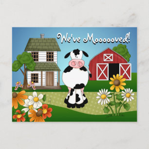 Bewegliche Mitteilung Ankündigungspostkarte