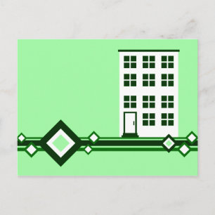 bewegliche Mitteilung: Ankündigungspostkarte