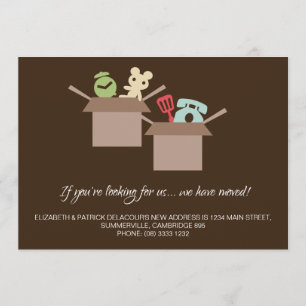 Bewegliche Mitteilung Sammelpack-Browns Ankündigung