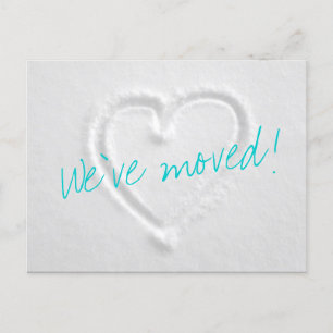 Bewegliche Postkarten des Winters mit gezeichnetem