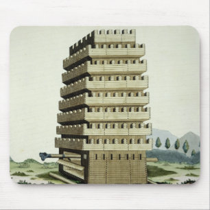 Beweglicher Turm mit äußeren Galerien und einem Mousepad