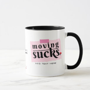Bewegt Ist zum Kotzen! Modern Funny Farewell Good  Tasse