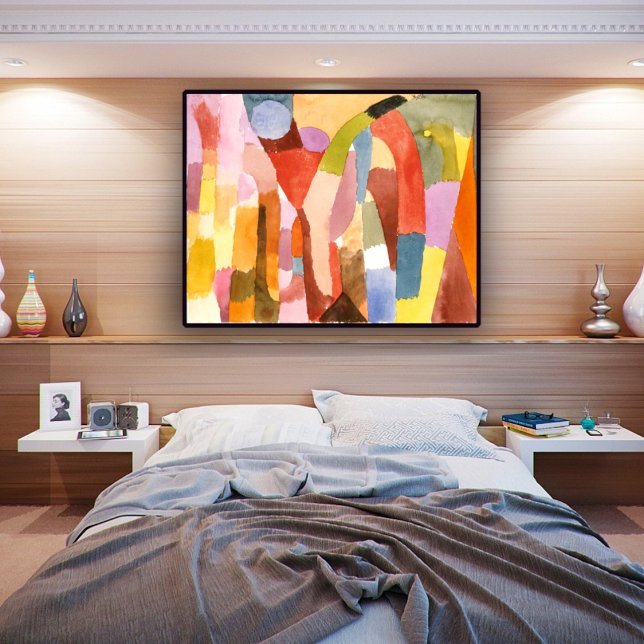 Bewegung der gewölbten Kammern, Paul Klee Poster (Von Creator hochgeladen)