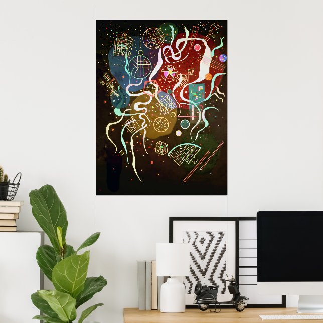 Bewegung | Kandinsky | Poster (Heimbüro)