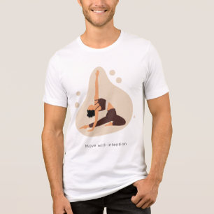 Bewegung mit Absicht Tri-Blend Shirt