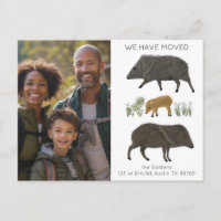 BEWEGUNGSANKÜNDIGUNG Javelina Familienwüste CUSTOM